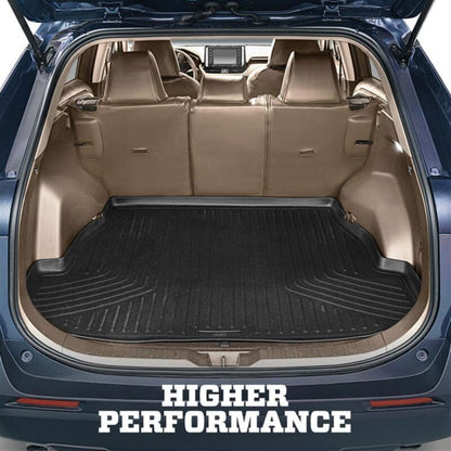 Husky Liners 10-12 Toyota 4Runner WeatherBeater Black Rear Cargo Liner (Folded 3rd Row)