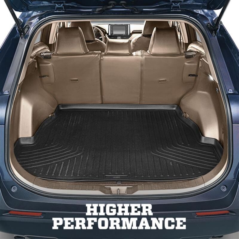 Husky Liners 10-12 Toyota 4Runner WeatherBeater Black Rear Cargo Liner (Standard Cargo Area)
