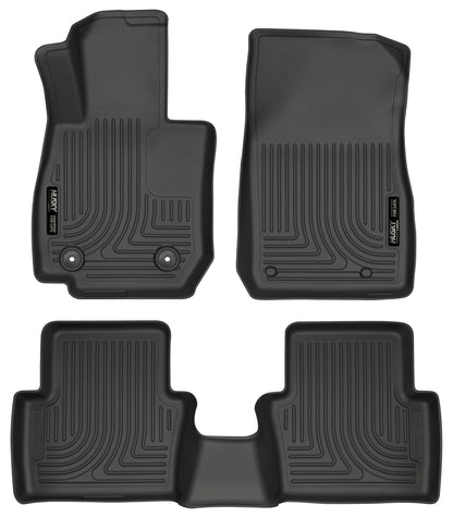 Weatherbeater Front & 2nd Seat Floor Liners For 2016-2019 CX-3 Husky Liners