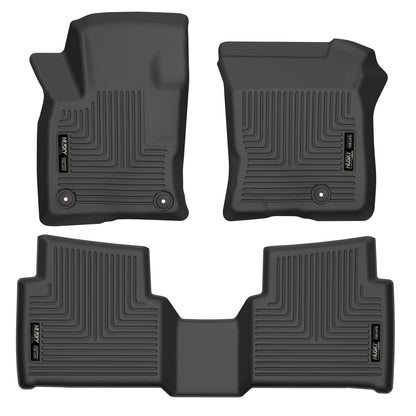 Weatherbeater Front & 2nd Seat Floor Liners For 2020-2025 Corsair Husky Liners