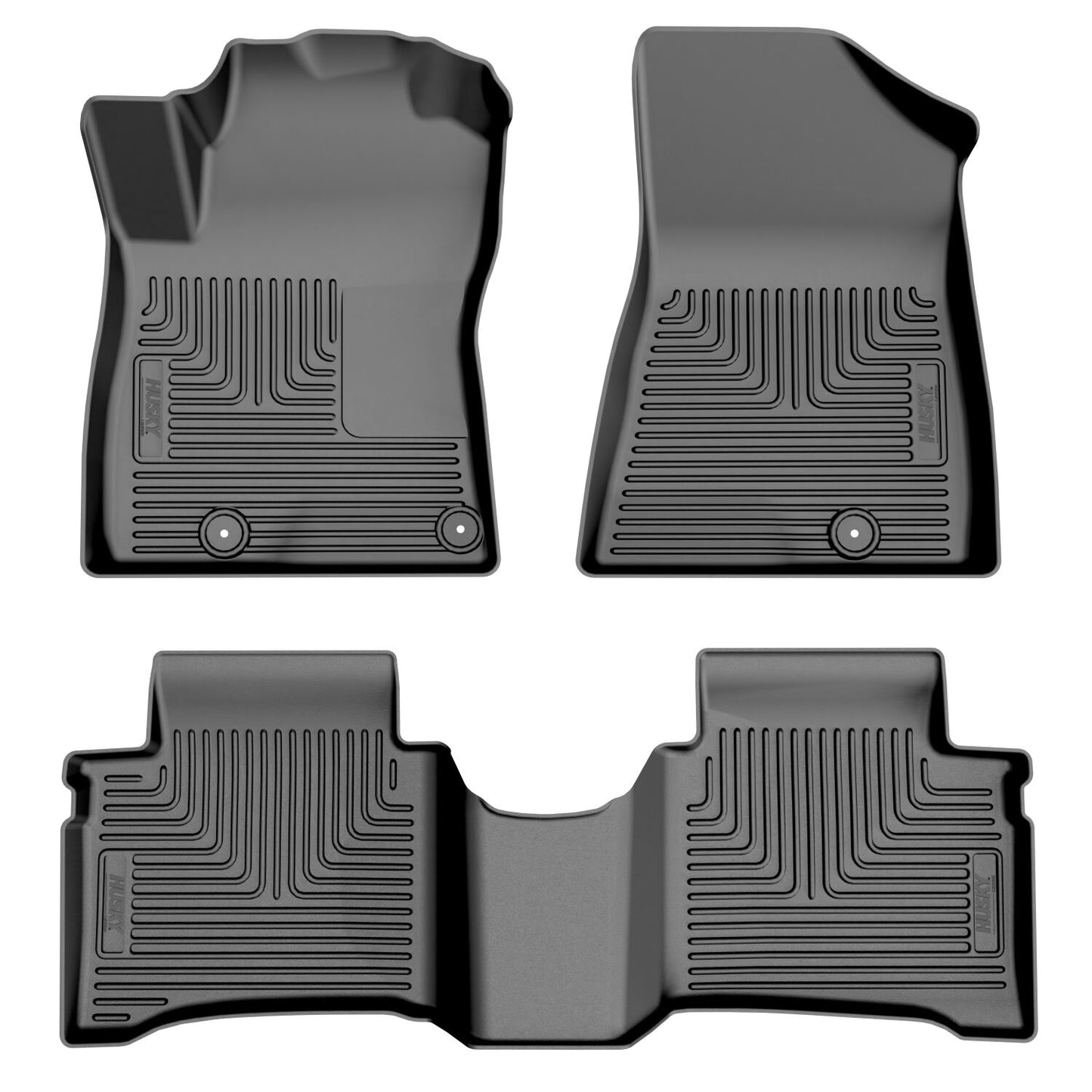 Weatherbeater Front & 2nd Seat Floor Liners For 2023-2025 Niro Husky Liners