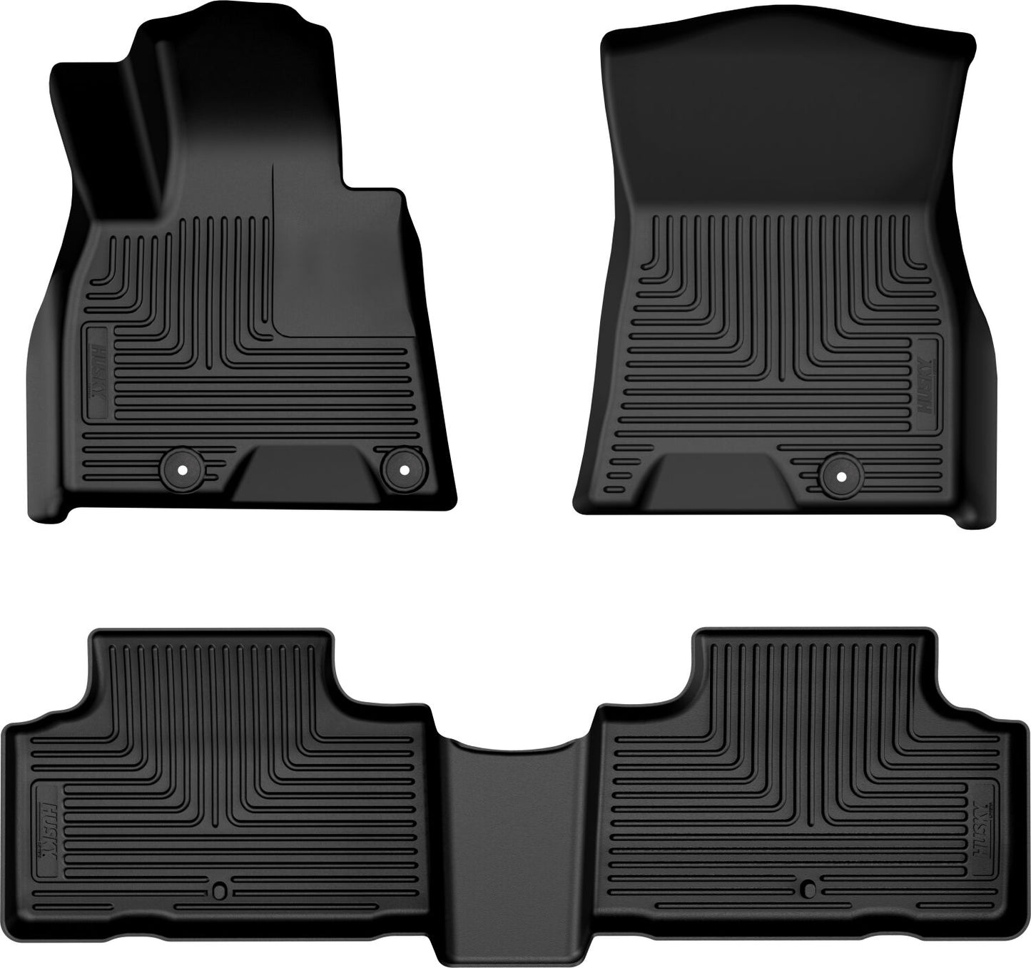 Weatherbeater Front & 2nd Seat Floor Liners For 2025 GV80 Husky Liners