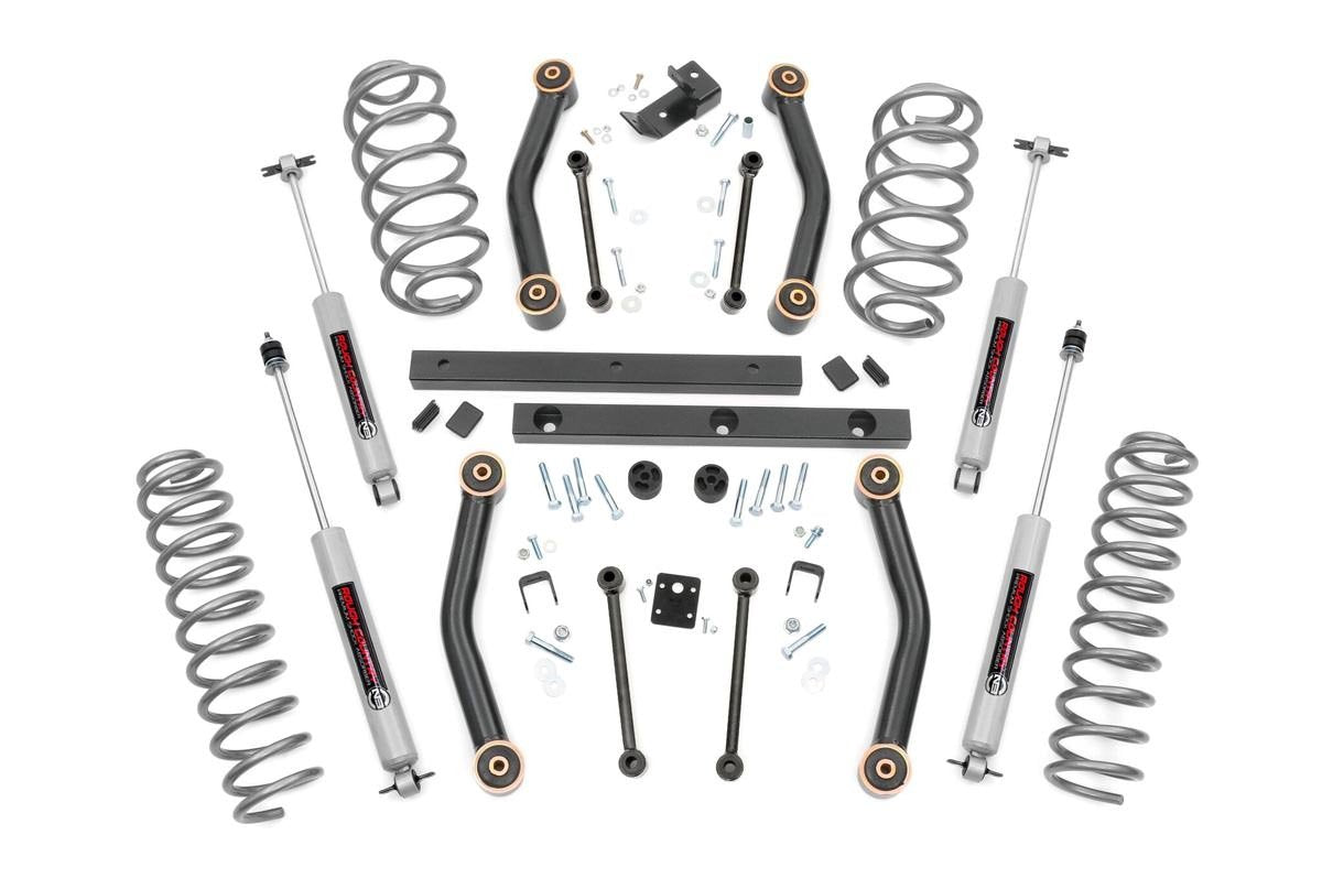 4 Inch Lift Kit | Jeep Wrangler TJ 4WD (1997-2002)