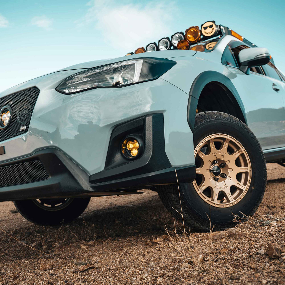KC Flex Era 3 LED DM SAE Fog 2- Light Master Kit 13-24 Subaru Crosstrek Forester KC HiLiTES