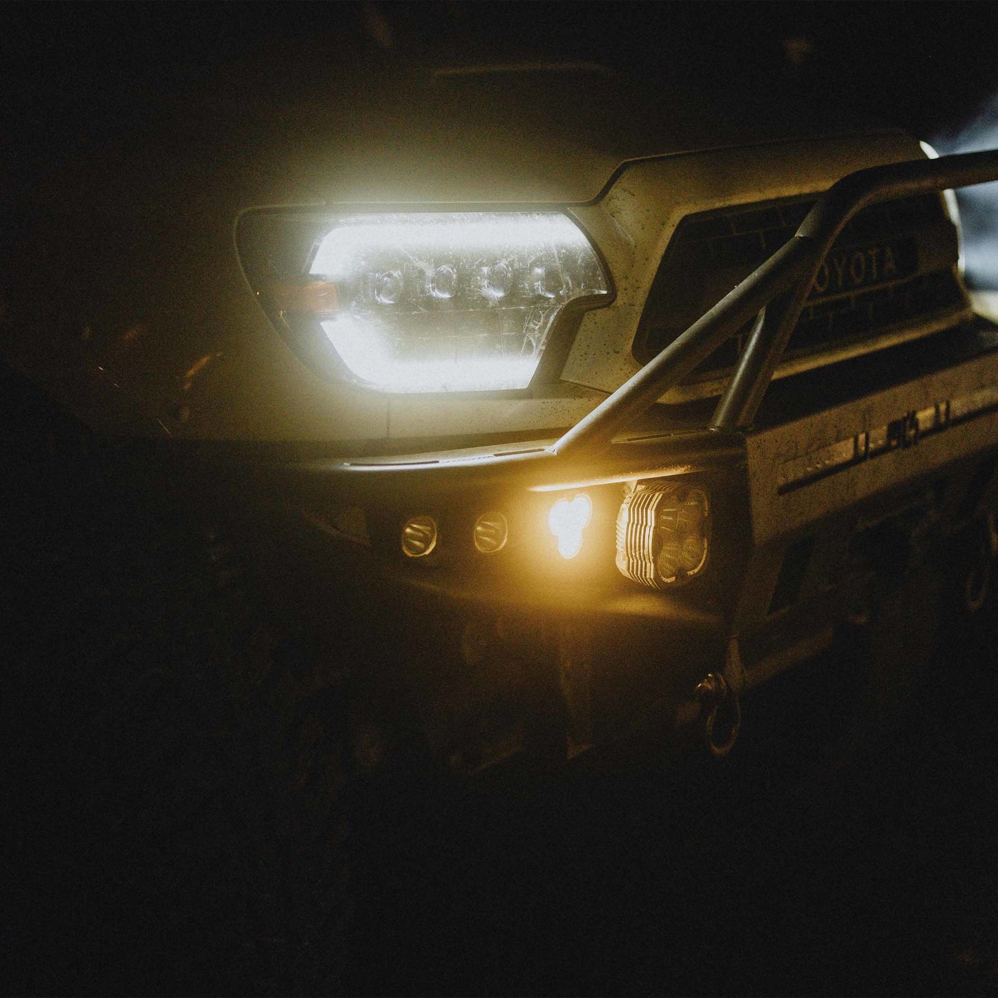 KC Flex Era 3 LED DM SAE Fog 2- Light Master Kit 12-24 Toyota Taco/4Runner/Tundra Aftermarket KC HiLiTES