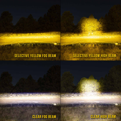 KC Flex Era 3 LED DM SAE Fog 2- Light Master Kit 12-24 Toyota Taco/4Runner/Tundra Aftermarket KC HiLiTES