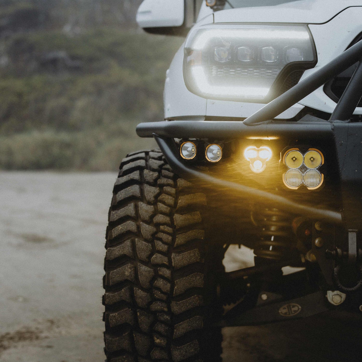 KC Flex Era 3 LED DM SAE Fog 2- Light Master Kit 12-24 Toyota Taco/4Runner/Tundra Aftermarket KC HiLiTES