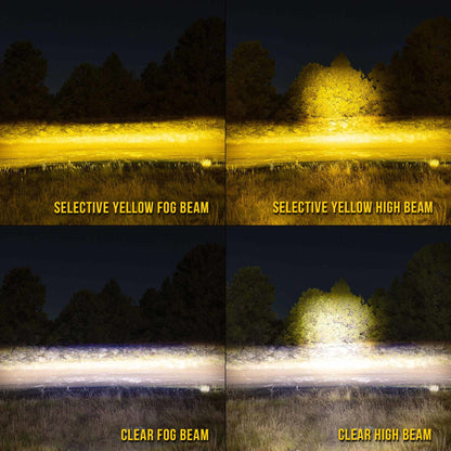 KC Flex Era 3 LED DM SAE Fog 2- Light Master Kit 12-24 Toyota Taco/4Runner/Tundra Aftermarket KC HiLiTES