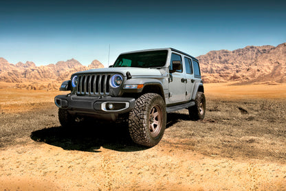 Oracle Jeep Wrangler JL/Gladiator JT 7in. High Powered LED Headlights (Pair) - No Halo