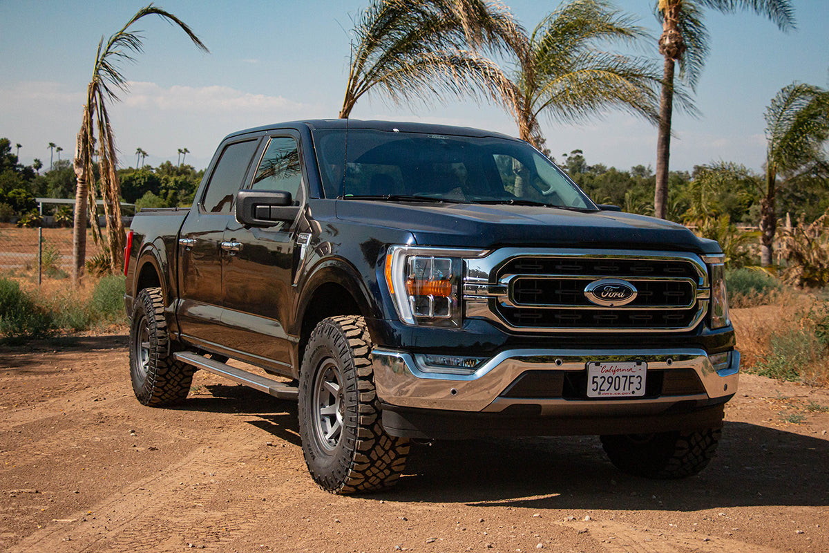 2021-2024 Ford F-150 0-1 Inch Lift Rear V.S. 2.5 Aluminum Series Shock Absorbers Piggyback Reservoir W/ CDEV Pair Icon Vehicle Dynamics
