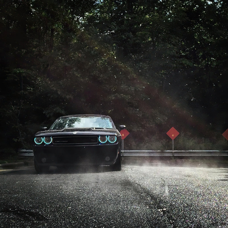 Oracle Dodge Challenger 08-14 Halo Kit (NonProjectorHL) - ColorSHIFT w/ BC1 Controller