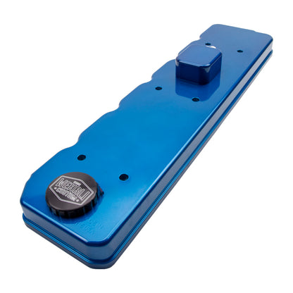 Wehrli 06-18 Cummins WCFab X D&J Precision Billet Valve Cover - Illusion Blueberry