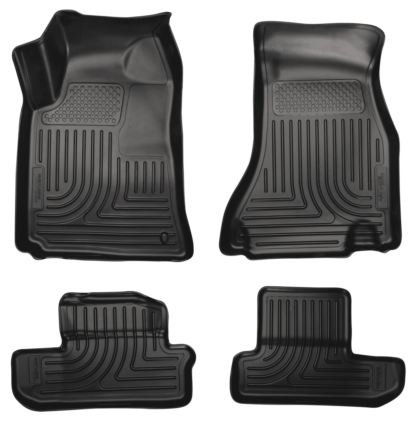 Weatherbeater Front & 2nd Seat Floor Liners For 2008-2010 Challenger Husky Liners