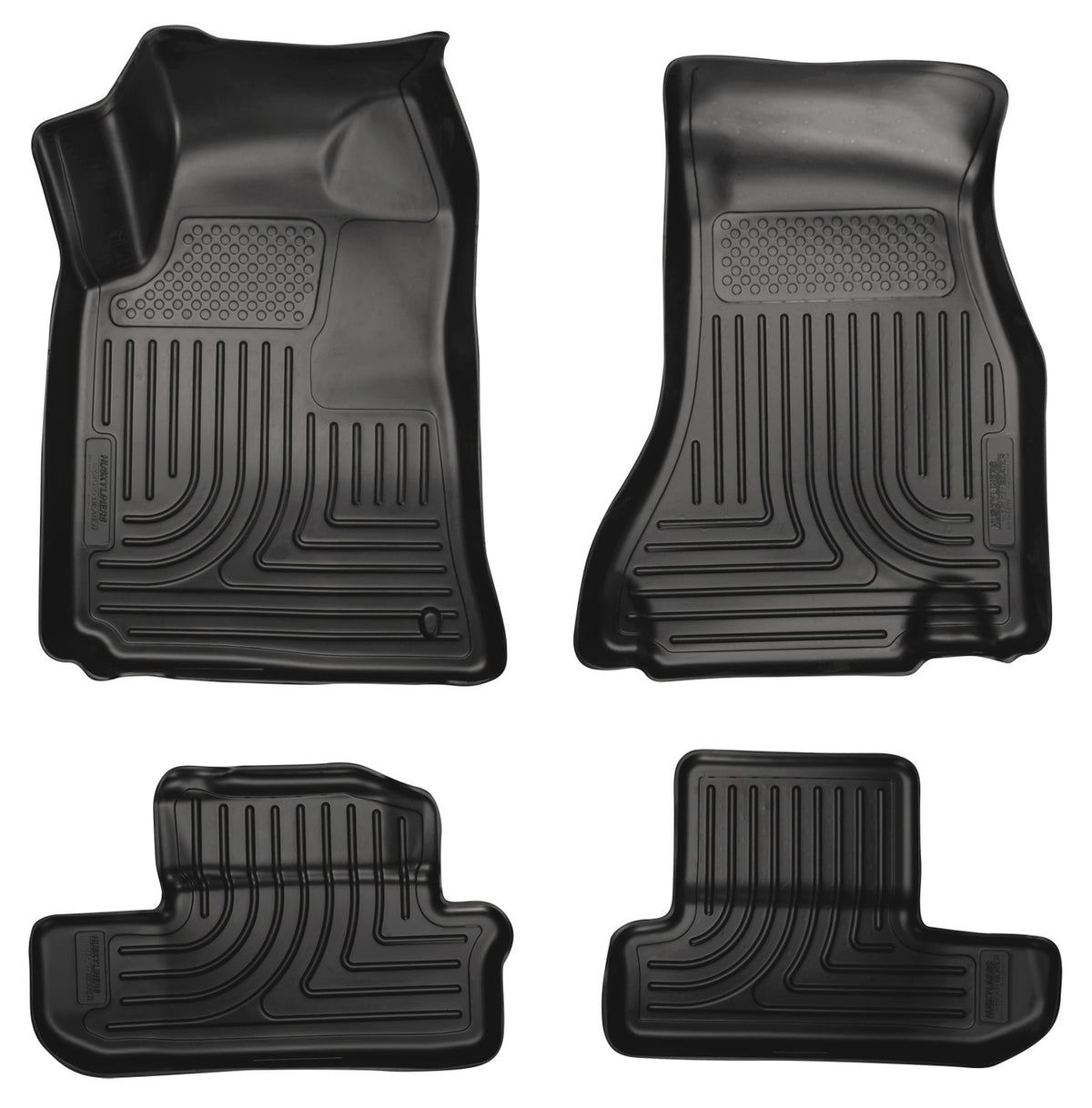 Weatherbeater Front & 2nd Seat Floor Liners For 2008-2010 Challenger Husky Liners