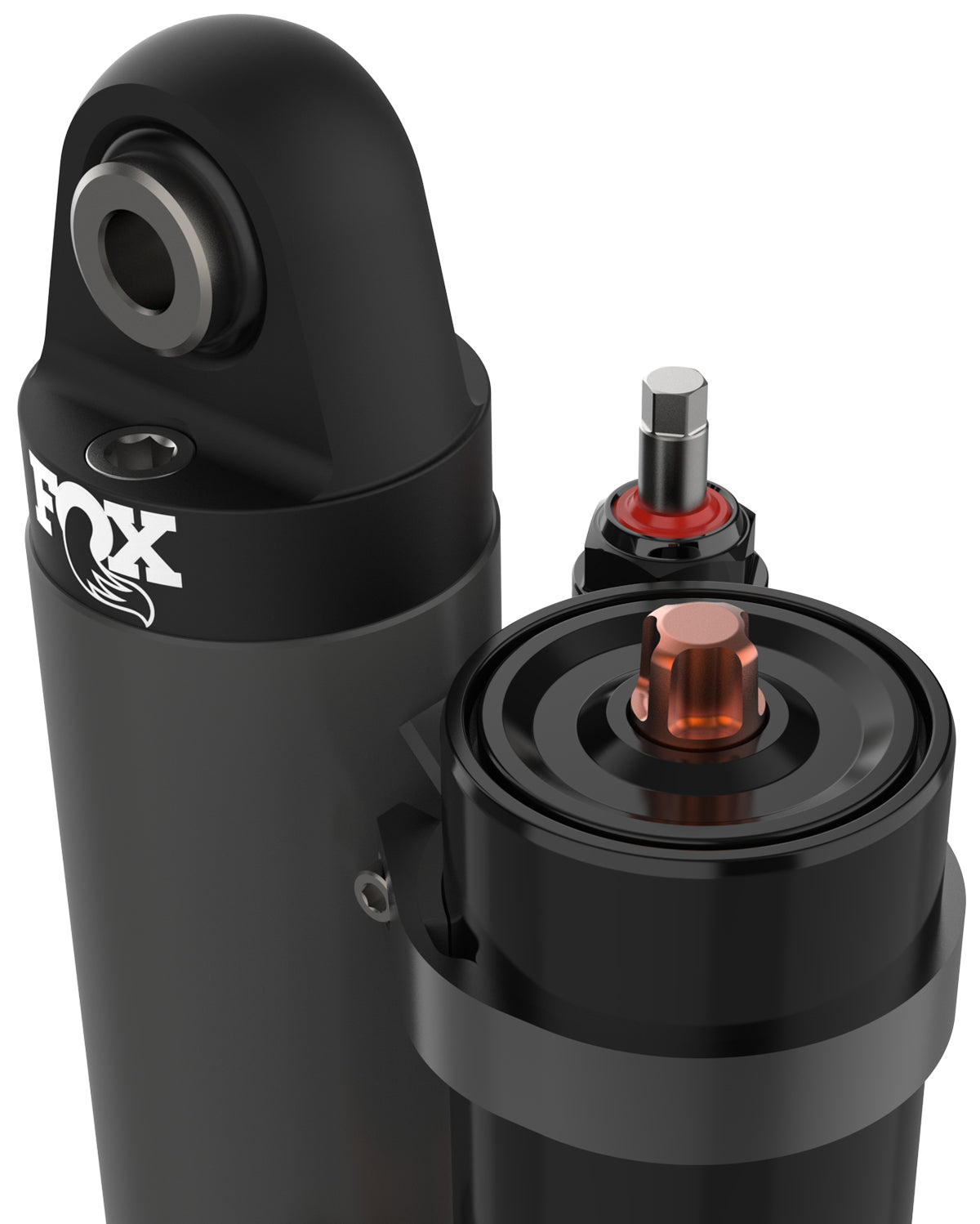 Shock Absorber 2.5 Factory Race Series External Bypass 3T Piggy-Back 10 Inch FOX