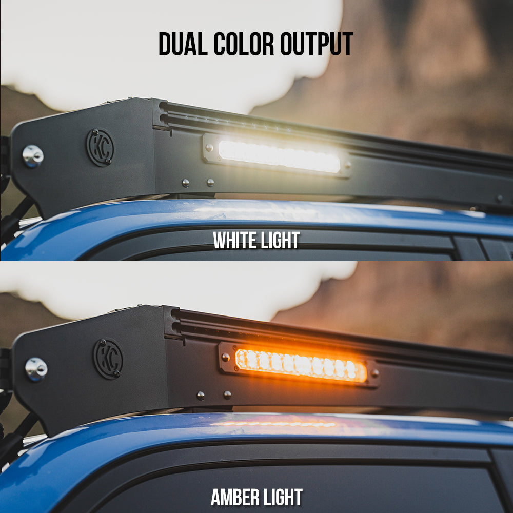Profile 10 Inch SideCast Flush Mount Lights KC HiLiTES