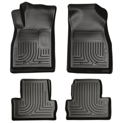Weatherbeater Front & 2nd Seat Floor Liners For 2011-2015 Volt Husky Liners