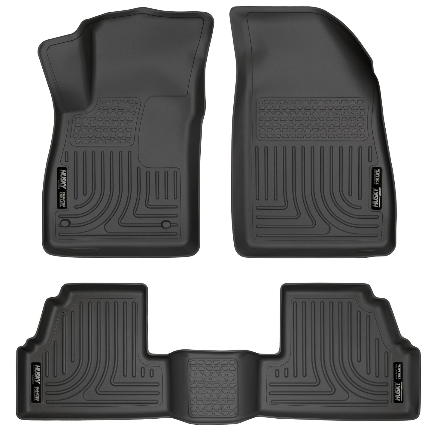 Weatherbeater Front & 2nd Seat Floor Liners For 2013-2022 Encore/Trax Husky Liners