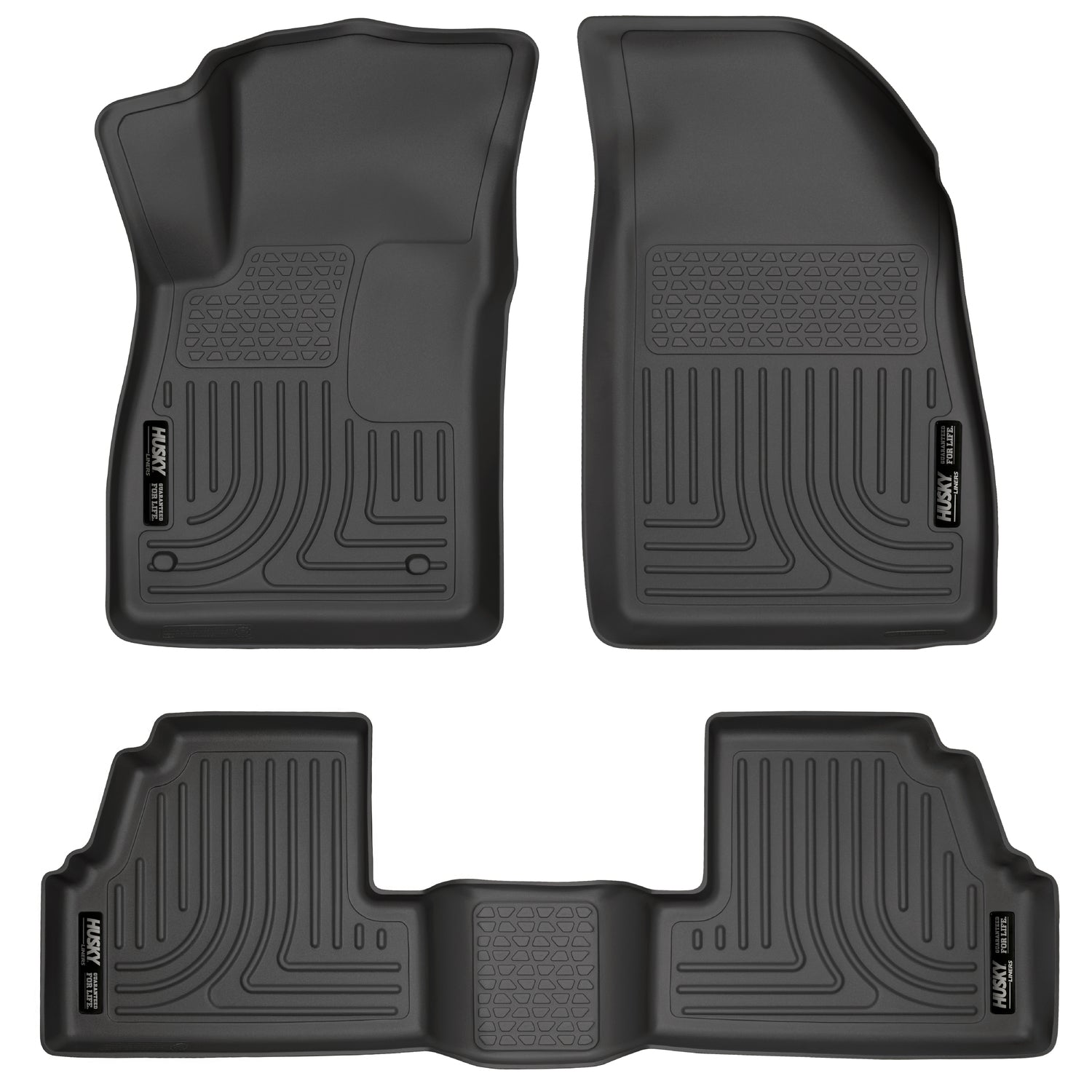 Weatherbeater Front & 2nd Seat Floor Liners For 2013-2022 Encore/Trax Husky Liners