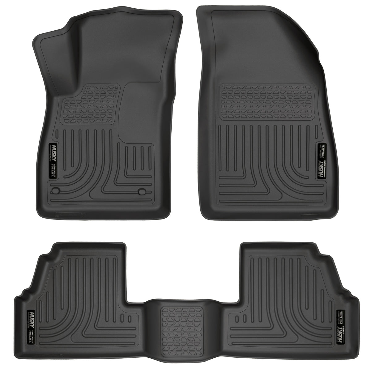 Weatherbeater Front & 2nd Seat Floor Liners For 2013-2022 Encore/Trax Husky Liners