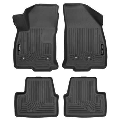 Weatherbeater Front & 2nd Seat Floor Liners For 2016-2019 Volt Husky Liners