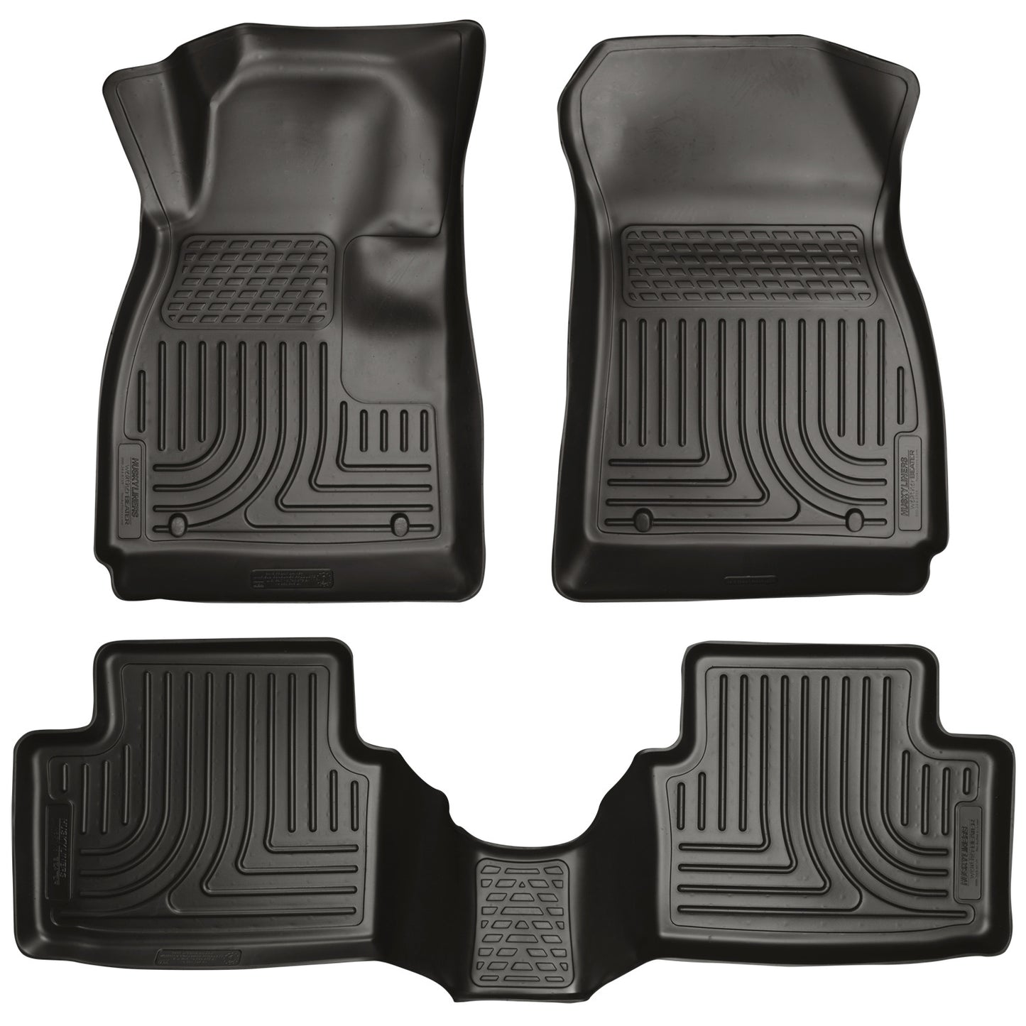 Weatherbeater Front & 2nd Seat Floor Liners For 2012-2020 Sonic Husky Liners