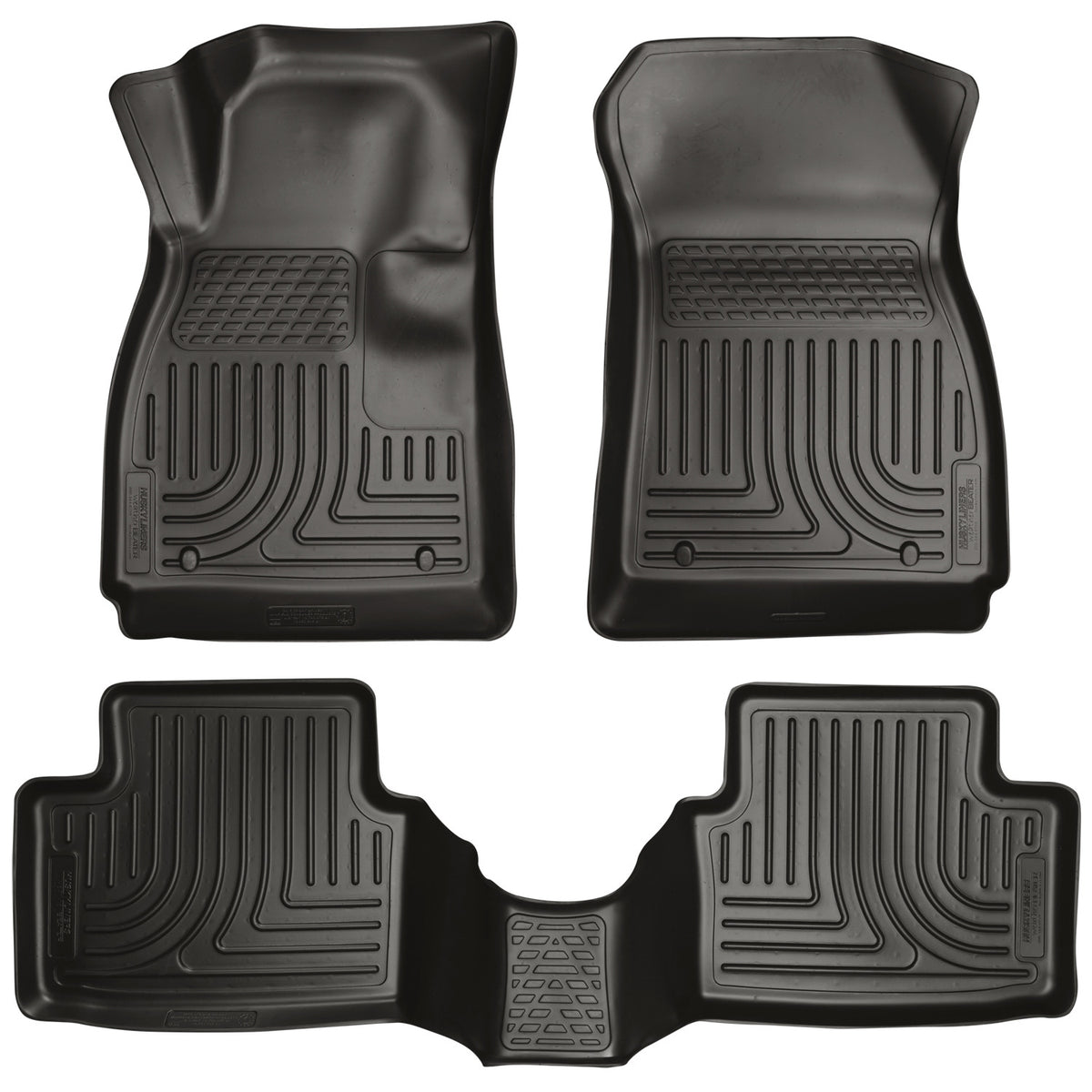 Weatherbeater Front & 2nd Seat Floor Liners For 2012-2020 Sonic Husky Liners