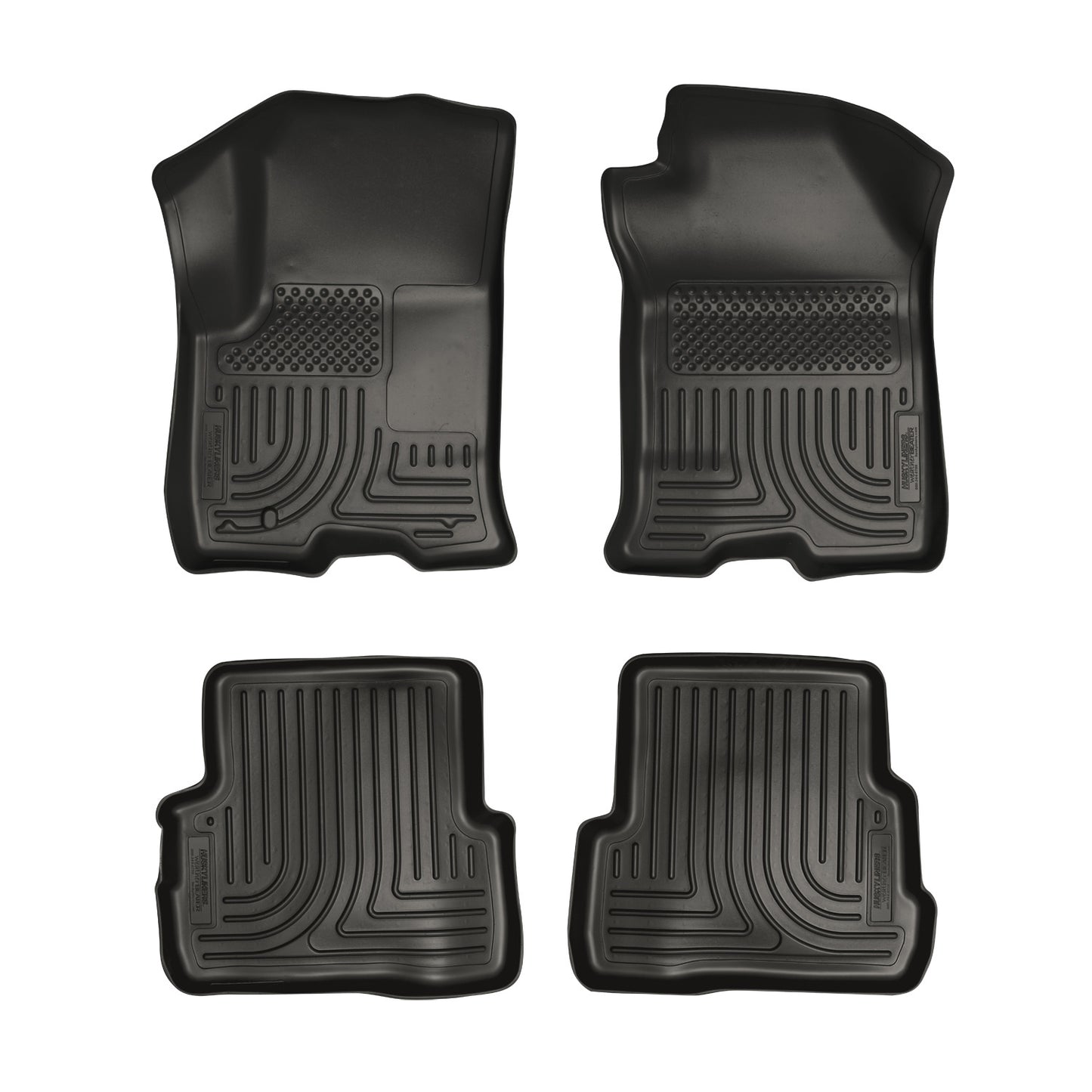 Weatherbeater Front & 2nd Seat Floor Liners For 2008-2011 Focus Husky Liners
