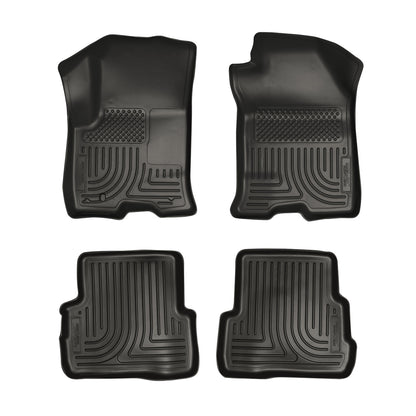 Weatherbeater Front & 2nd Seat Floor Liners For 2008-2011 Focus Husky Liners