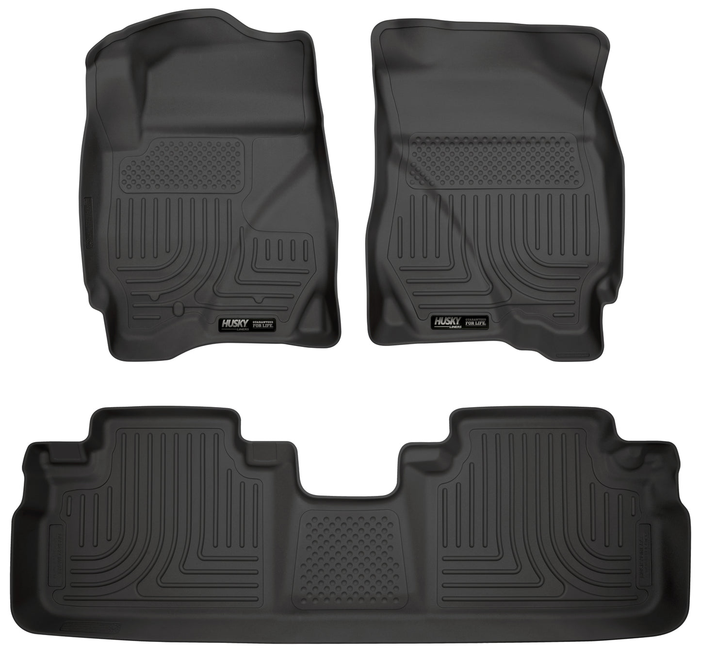Weatherbeater Front & 2nd Seat Floor Liners For 2009-2012 Escape/Tribute/Mariner Husky Liners