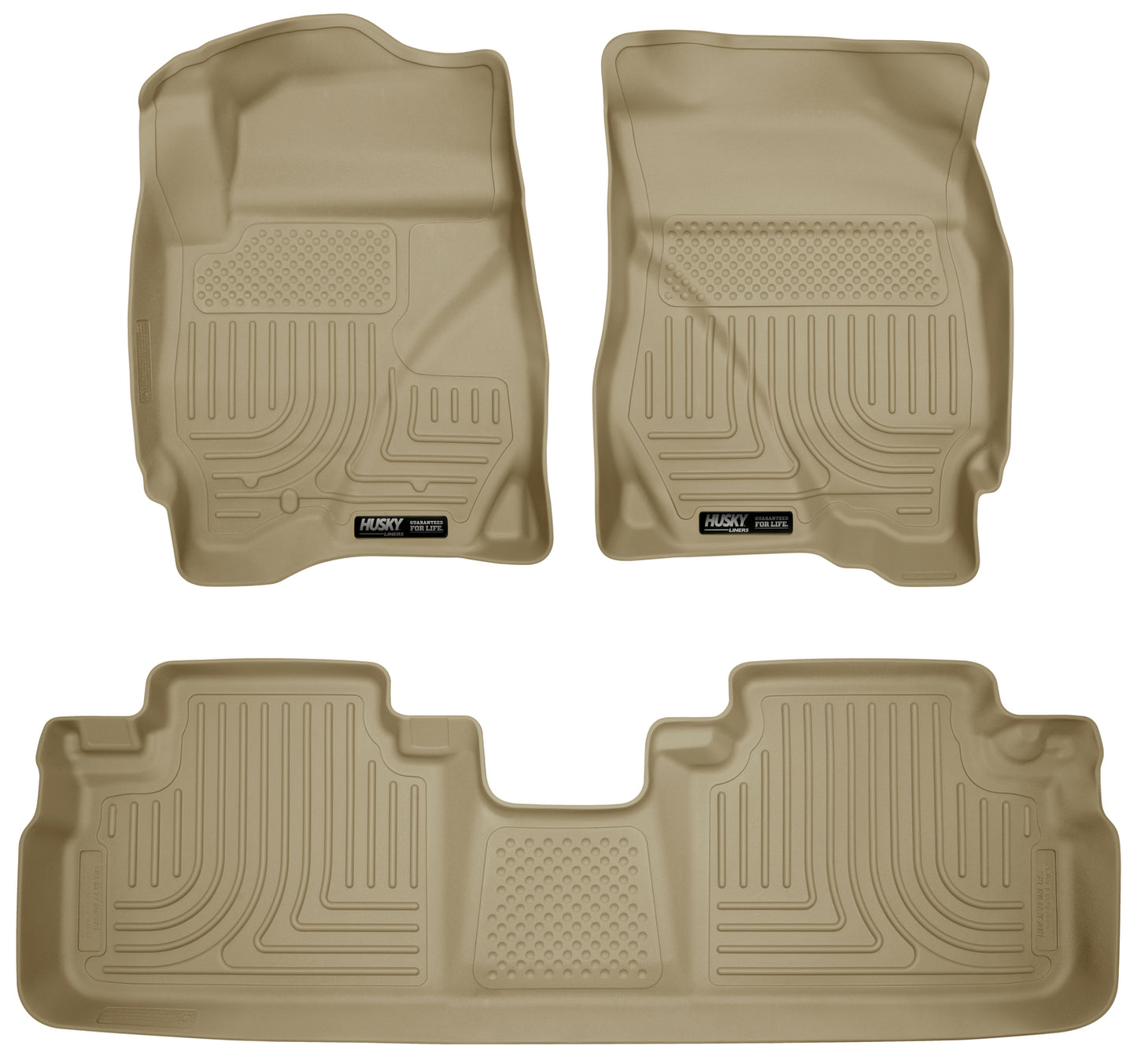 Weatherbeater Front & 2nd Seat Floor Liners For 2009-2012 Escape/Tribute/Mariner Husky Liners