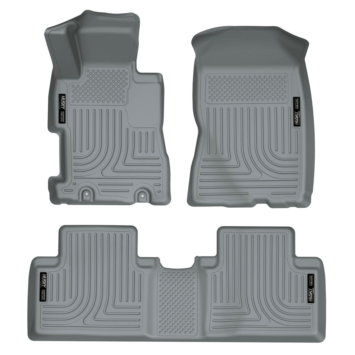 Weatherbeater Front & 2nd Seat Floor Liners For 2006-2011 Civic Husky Liners