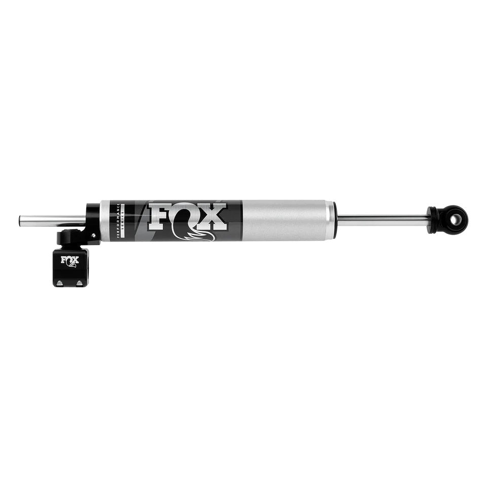 07-On Jeep Wrangler JK Through Shaft Stabilizer Performance Series 2.0 8.2 Inch Tie Rod Clamp FOX