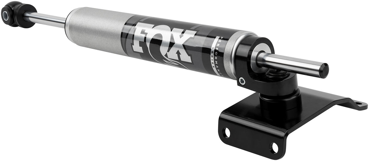 14-18 Ram 2500/3500 Through Shaft Stabilizer 8.2 Inch Travel 23.3 Inch Ext Axle Mount FOX
