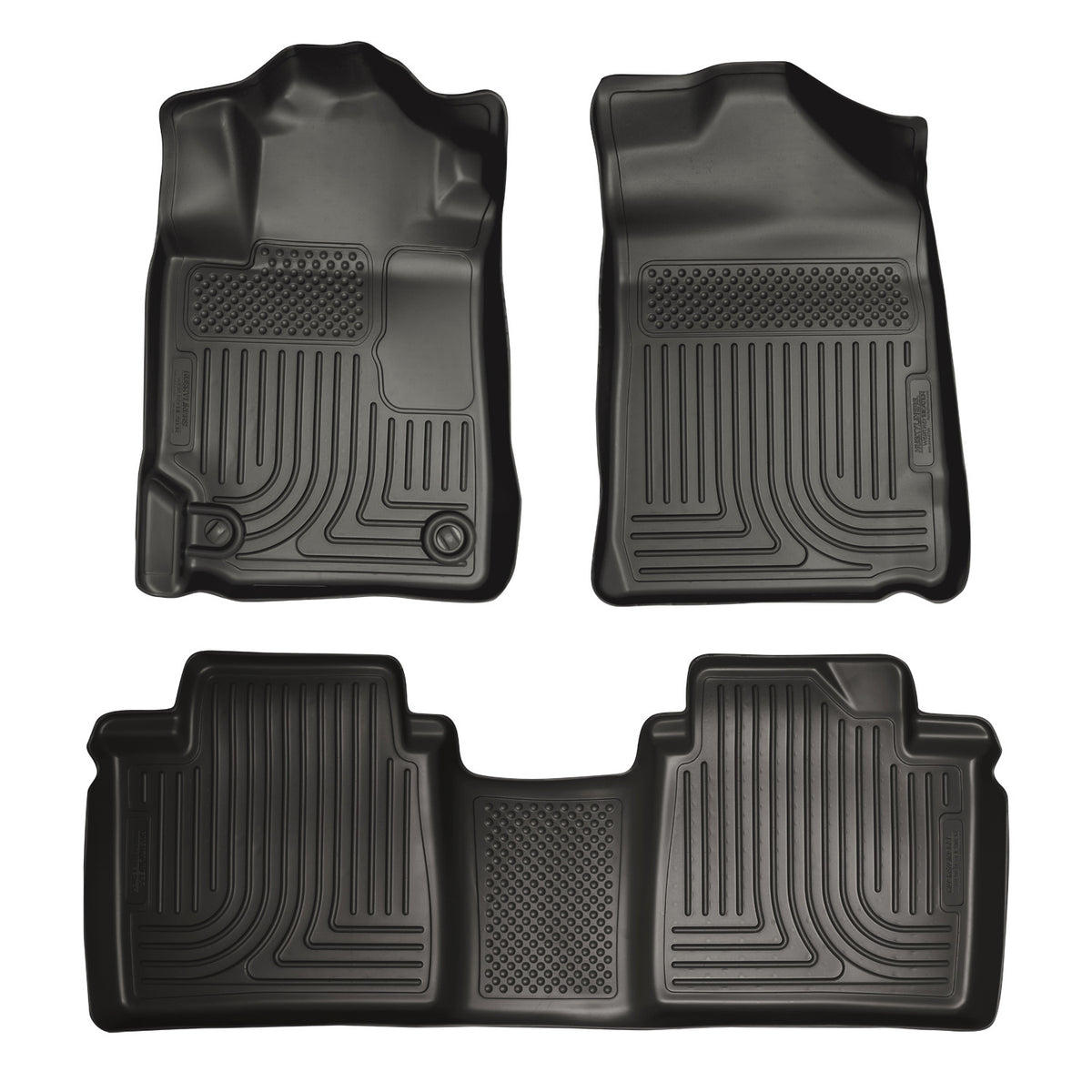 Weatherbeater Front & 2nd Seat Floor Liners For 2007-2011 Camry Husky Liners