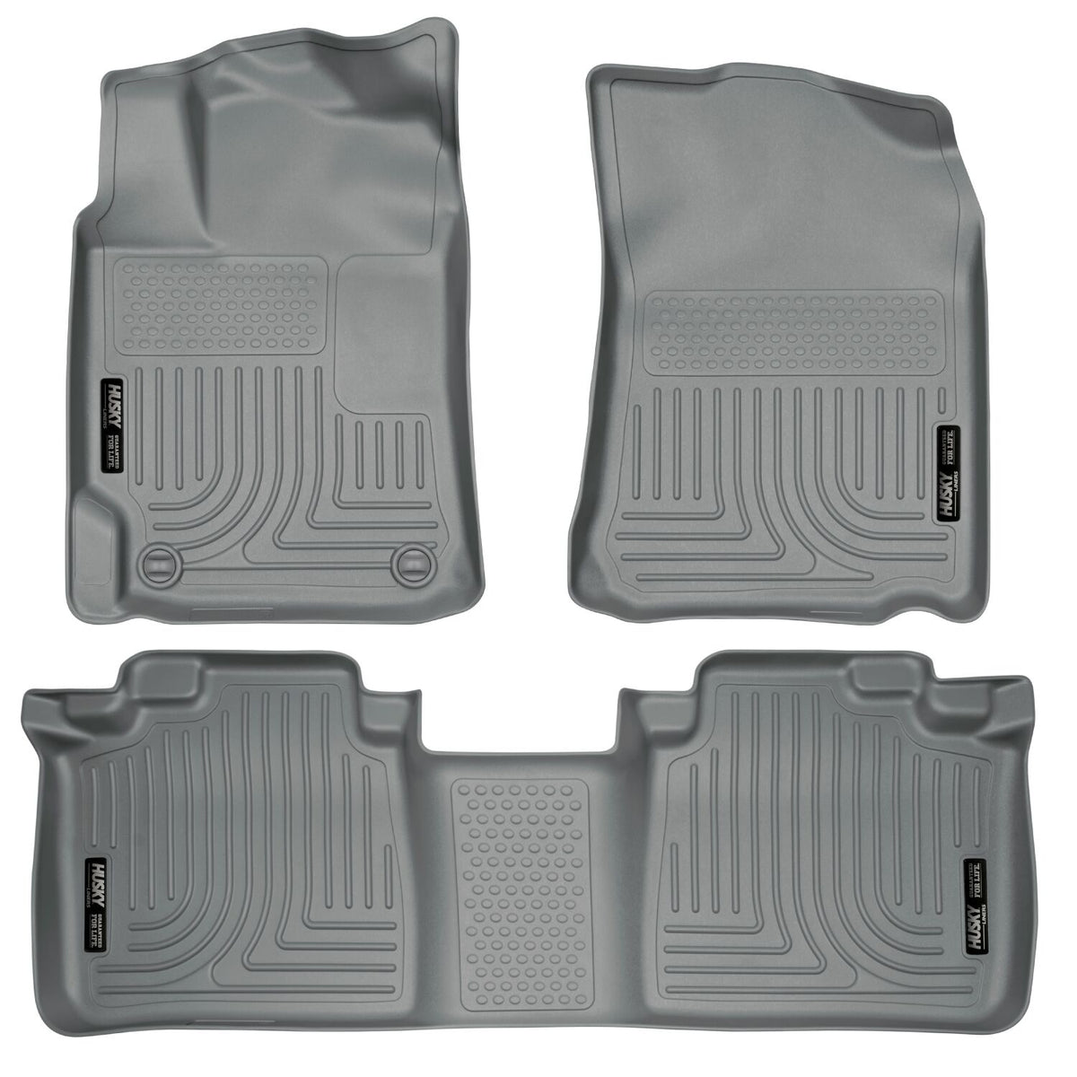 Weatherbeater Front & 2nd Seat Floor Liners For 2007-2011 Camry Husky Liners