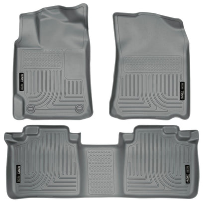 Weatherbeater Front & 2nd Seat Floor Liners For 2007-2011 Camry Husky Liners