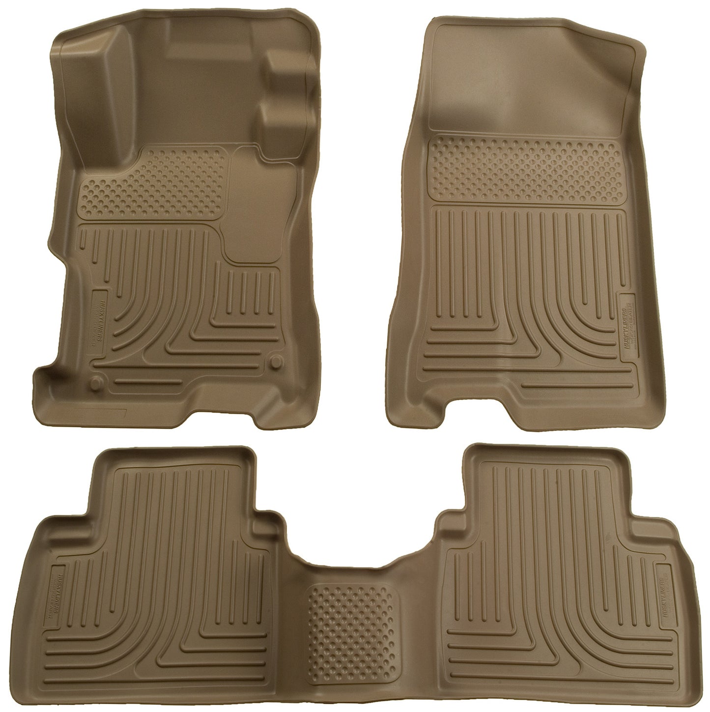 Weatherbeater Front & 2nd Seat Floor Liners For 2004-2009 Prius Husky Liners