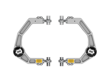 2021-2024 Ford F-150 Front Billet Upper Control Arms W/ Delta Joint Pro Icon Vehicle Dynamics
