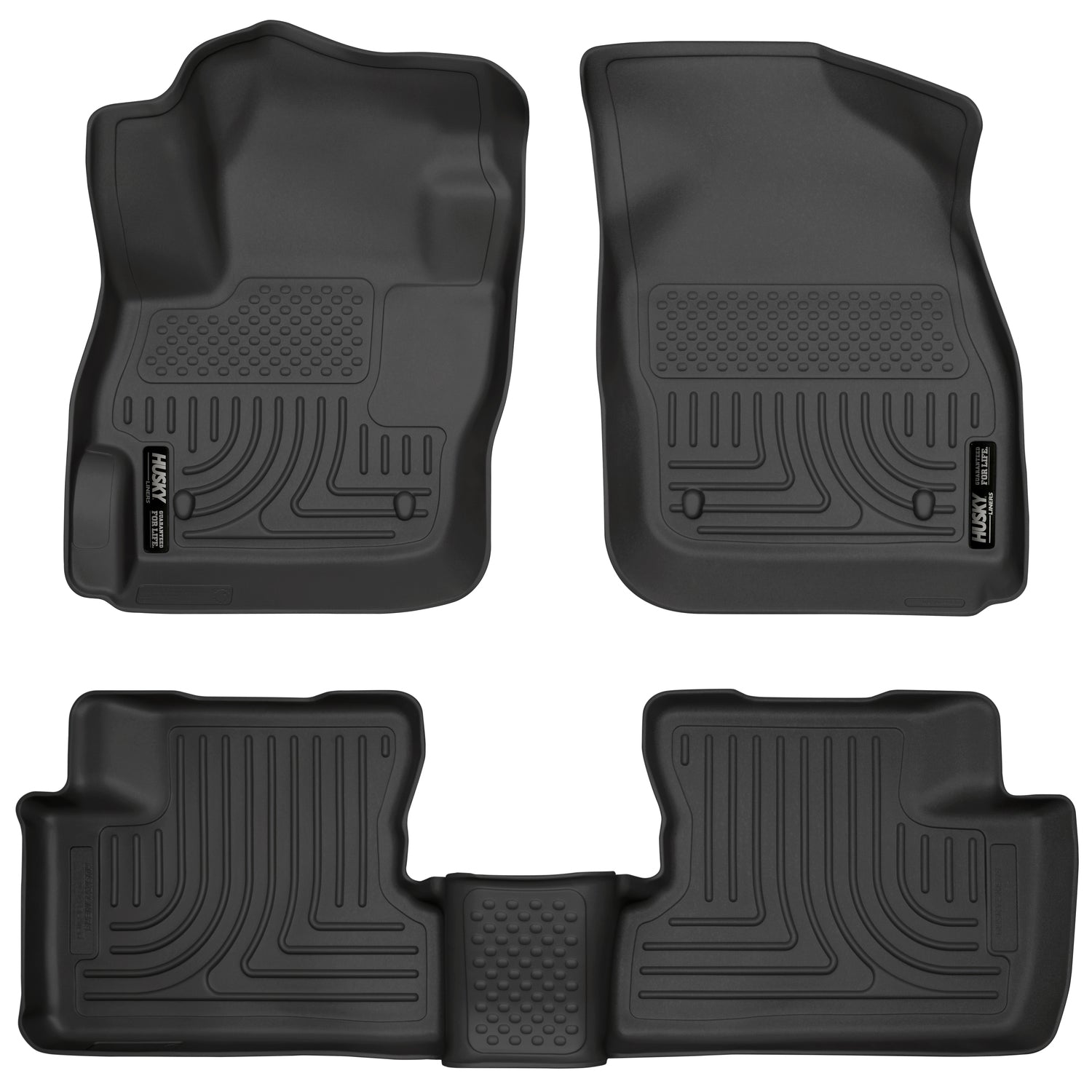 Weatherbeater Front & 2nd Seat Floor Liners For 2010-2013 3 Husky Liners