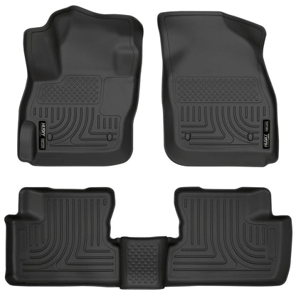 Weatherbeater Front & 2nd Seat Floor Liners For 2010-2013 3 Husky Liners
