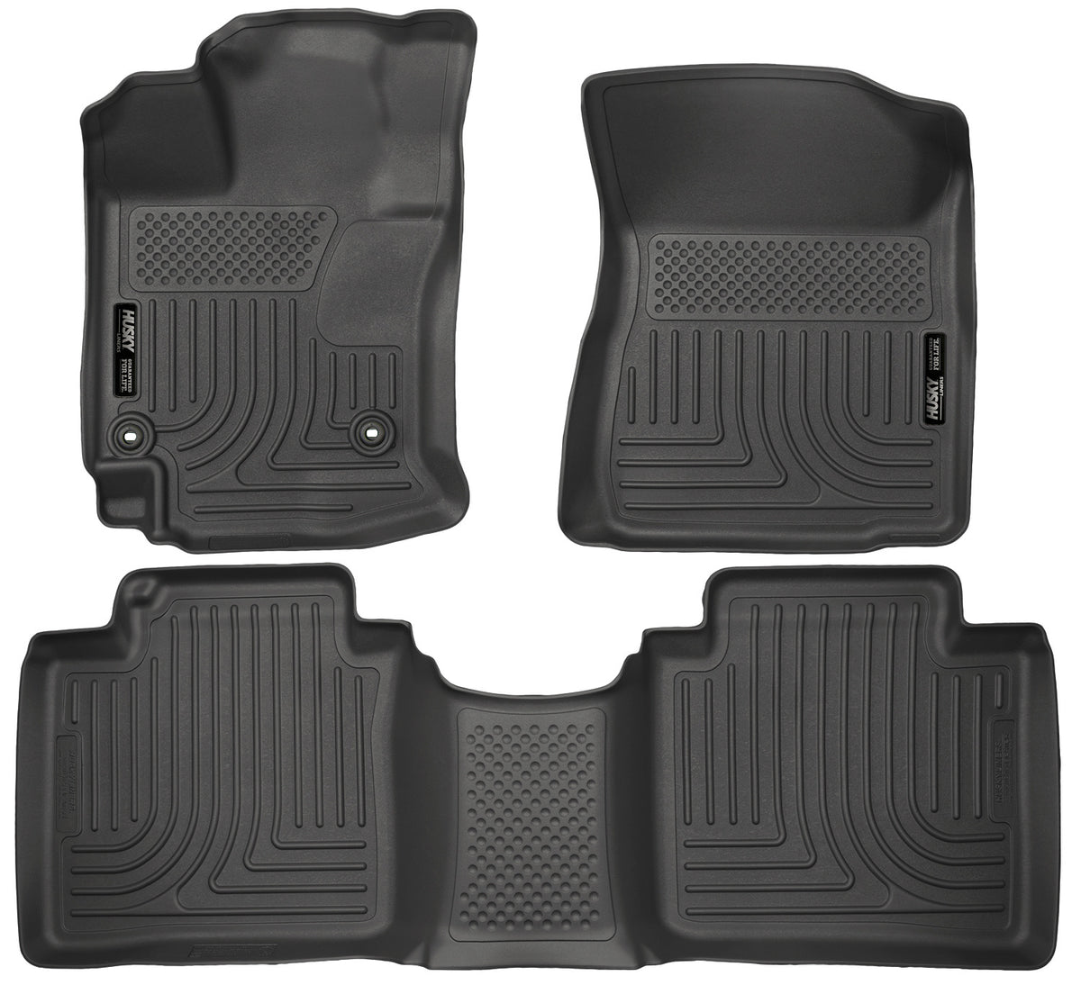 Weatherbeater Front & 2nd Seat Floor Liners For 2015 Venza Husky Liners