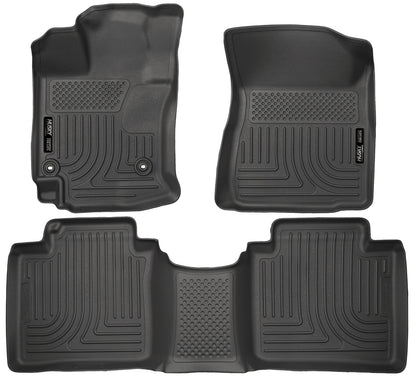 Weatherbeater Front & 2nd Seat Floor Liners For 2015 Venza Husky Liners