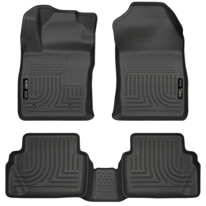 Weatherbeater Front & 2nd Seat Floor Liners For 2011-2019 Fiesta Husky Liners