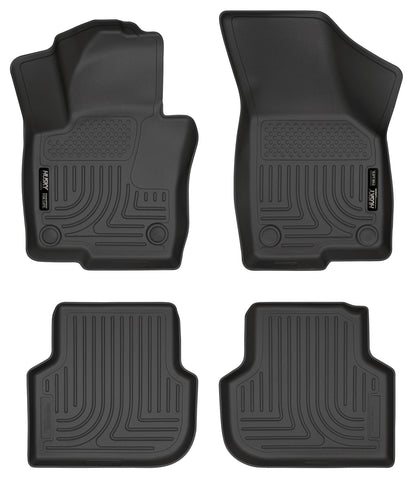 Weatherbeater Front & 2nd Seat Floor Liners For 2011-2018 Jetta Husky Liners