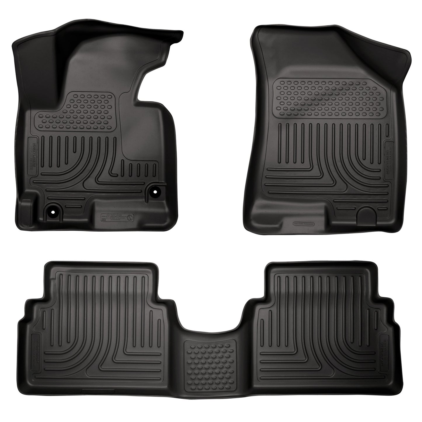 Weatherbeater Front & 2nd Seat Floor Liners For 2011-2013 Tucson Husky Liners