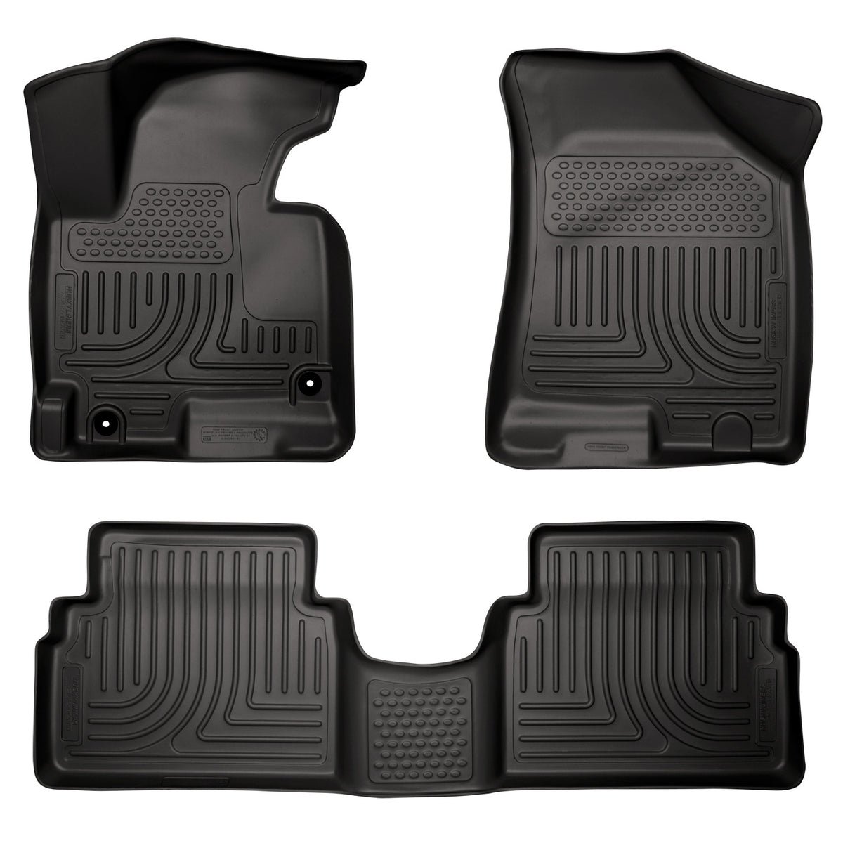 Weatherbeater Front & 2nd Seat Floor Liners For 2011-2013 Tucson Husky Liners