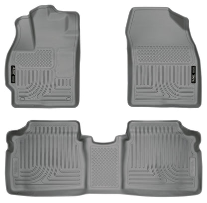Weatherbeater Front & 2nd Seat Floor Liners For 2010-2014 Prius Husky Liners