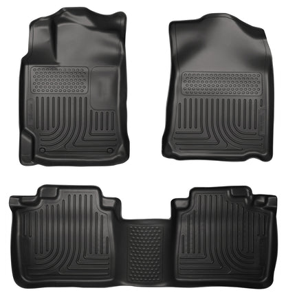 Weatherbeater Front & 2nd Seat Floor Liners For 2013-2015 ES300h/ES350 Husky Liners