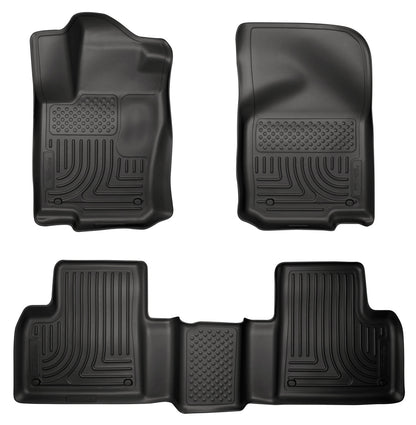 Weatherbeater Front & 2nd Seat Floor Liners For 2012-2019 ML350, GL350, GL450, ML250, GLE300d, GLE350, GLE400, GLE550e, GLS450, GLS550, GLE43 AMG Husky Liners